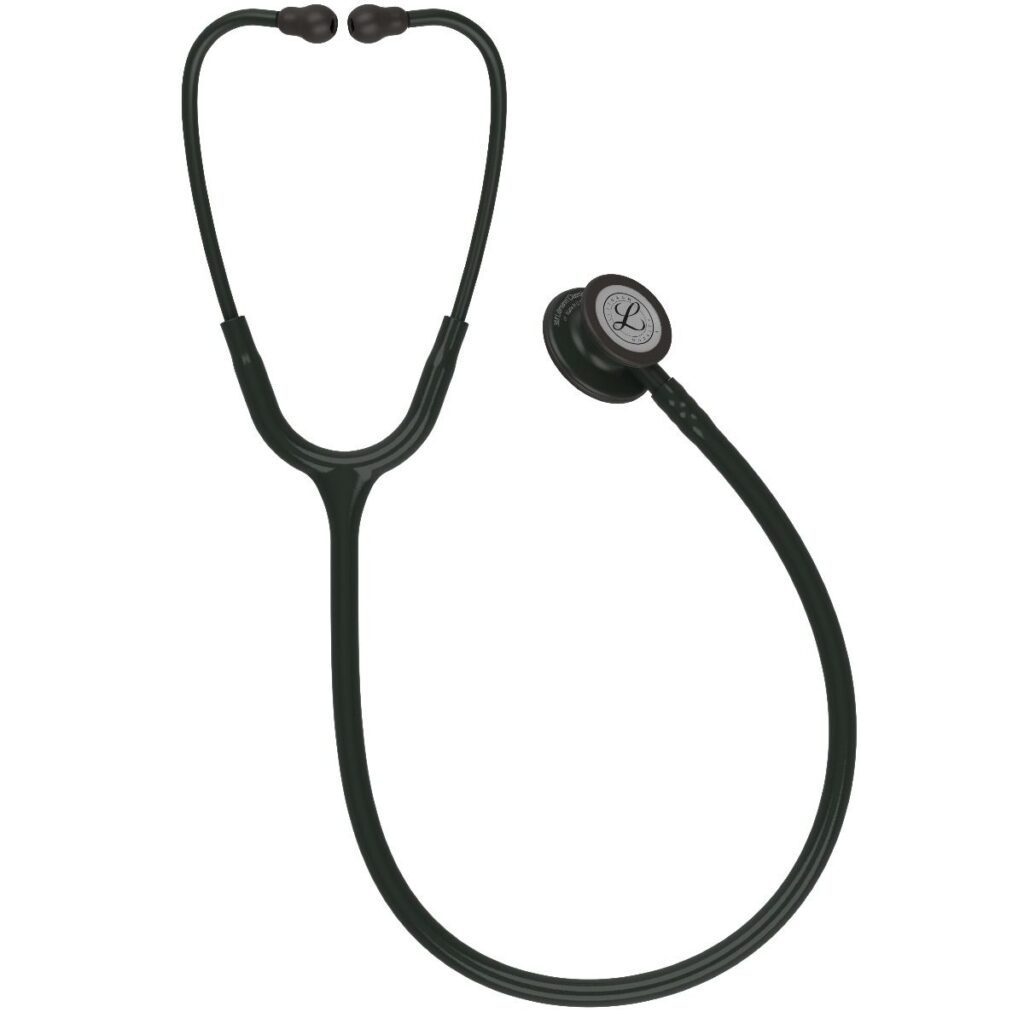 ESTETOSCOPIO LITTMAN CLASSIC III BLACK BLACK EDITION - Imagen 2