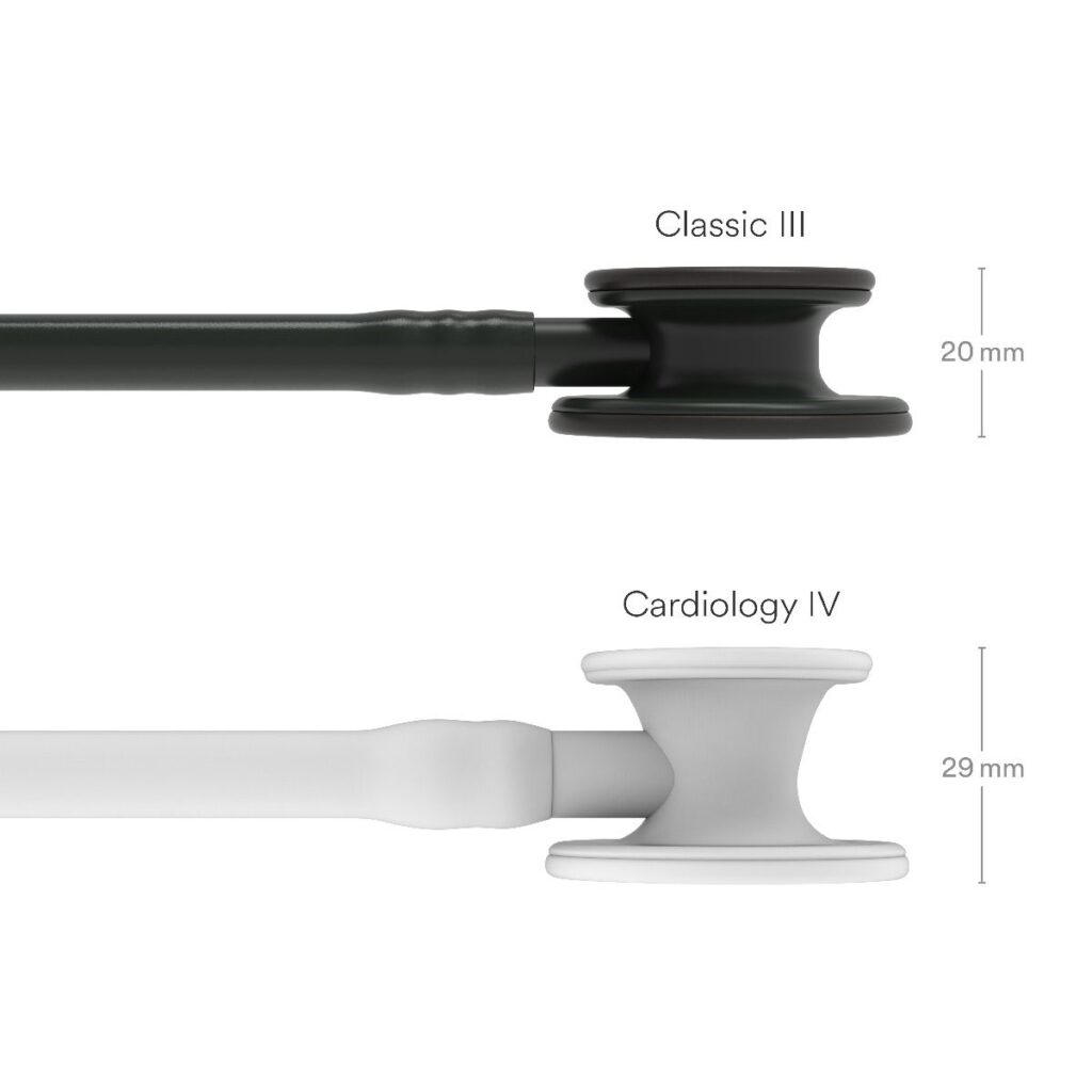 ESTETOSCOPIO LITTMAN CLASSIC III BLACK BLACK EDITION - Imagen 5