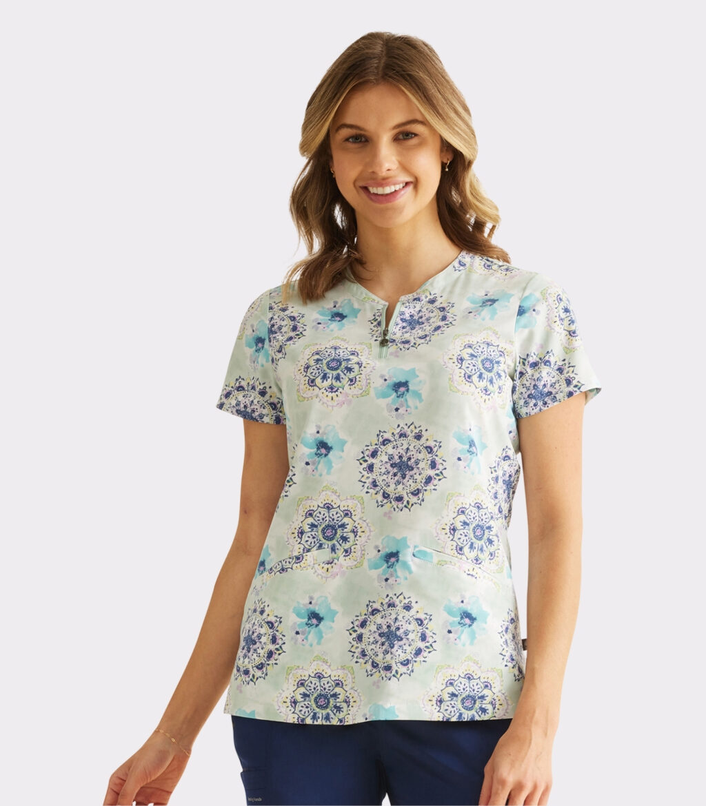 CHAQUETA MUJER HH PRINT MANDALAS